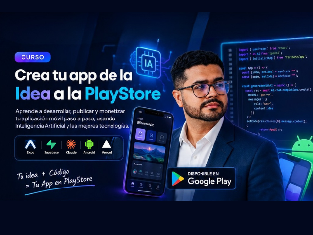 Crea tu app de la Idea a la PlayStore